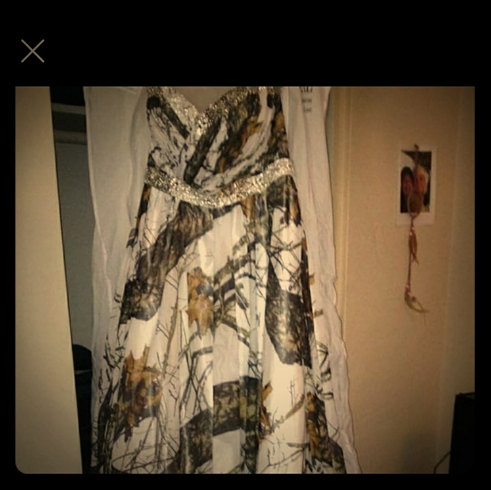 Mossy oak wedding/prom dress